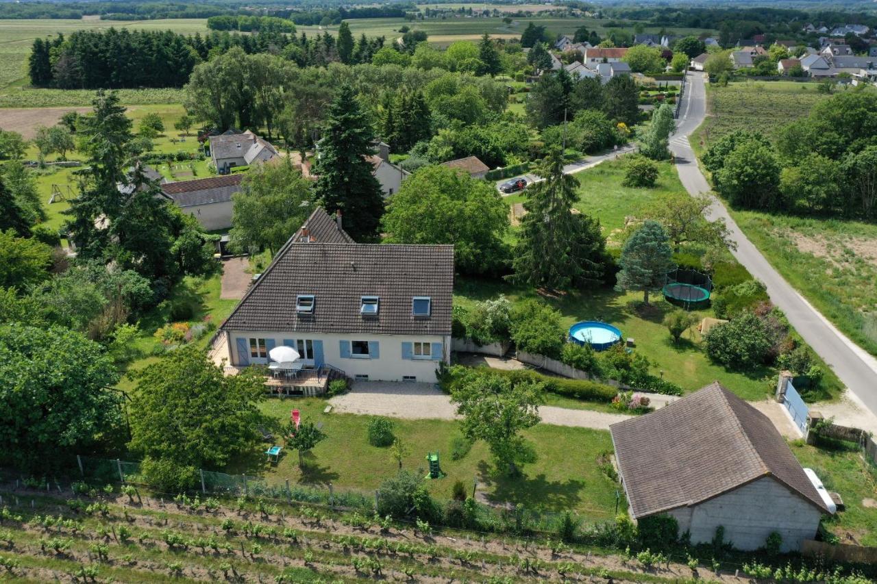 Villa Chez Lucie en Touraine à Montlouis-sur-Loire Extérieur photo