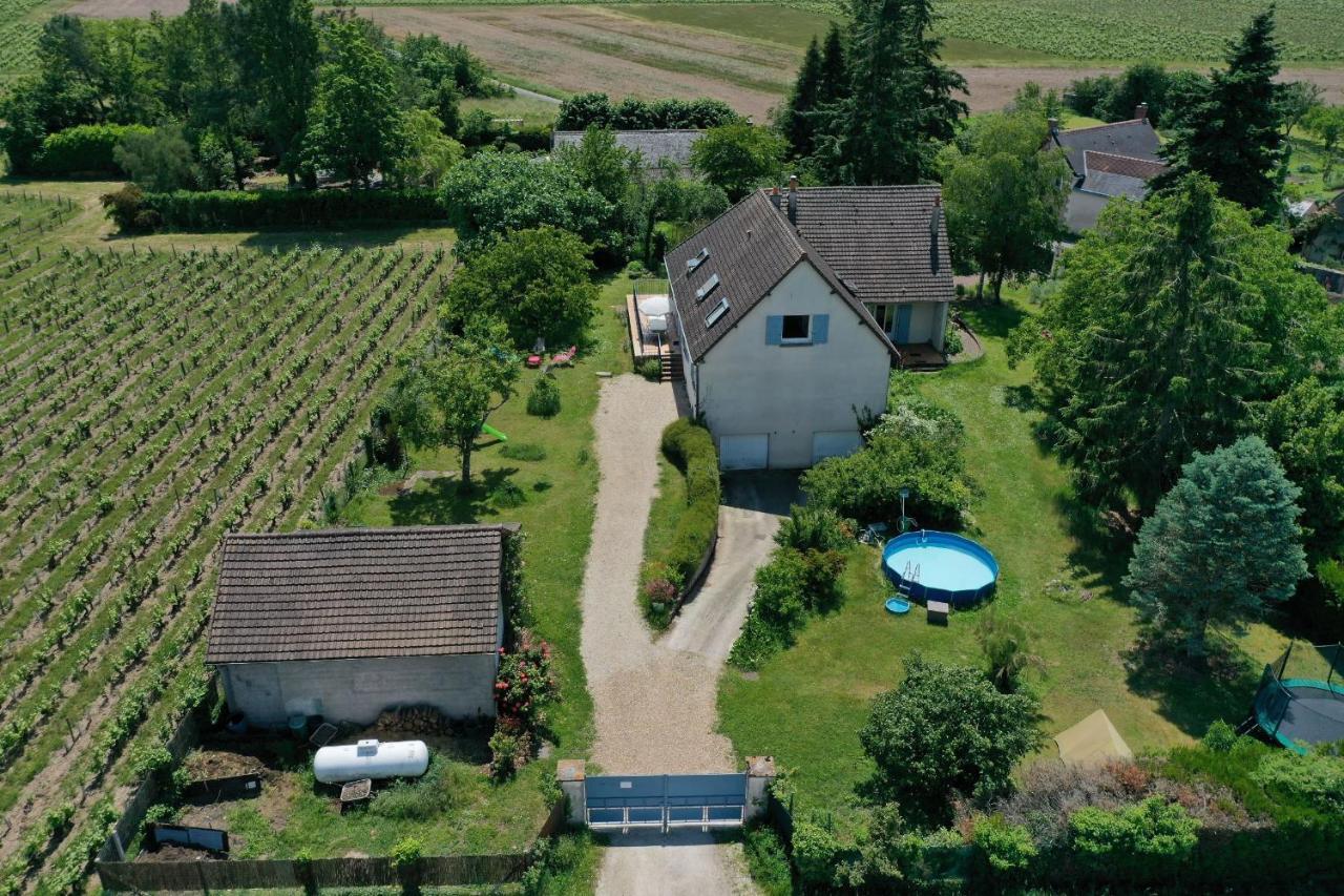 Villa Chez Lucie en Touraine à Montlouis-sur-Loire Extérieur photo